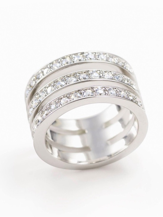 Jewelry - Touchstone crystal by Swarovski triple threat ring
